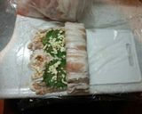 簡単とろーり大葉味噌の豚肉ロール作り方2写真