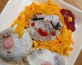 冷凍ご飯deチキンライス&おっぱいオム♡作り方13写真