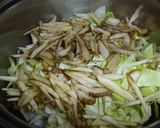 豚肉とゴボウの味噌煮作り方3写真