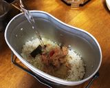 ハンゴーコンロでいなばのタイカレーピラフ作り方4写真