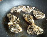 ささみのしっとりマヨ焼き胡麻まみれ作り方6写真