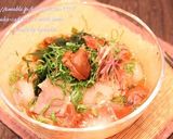 チャーシューと梅のさっぱりスープピビン麺作り方2写真