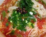 梅味噌トマトうどん作り方5写真