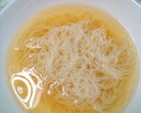 レンチン野菜と茹で鶏のサッパリ冷麺作り方2写真