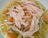 レンチン野菜と茹で鶏のサッパリ冷麺作り方4写真