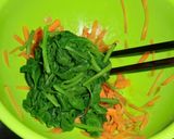 つるなと人参の胡麻味噌和え作り方6写真