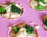 卵・油分不使用☆野菜たっぷりカップケーキ作り方4写真