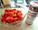 レンジで簡単■ジューシートマトグラタン■作り方3写真