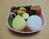 幼稚園 お弁当 キャラ弁♡ひよこにわとり作り方3写真