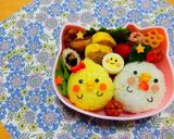 幼稚園 お弁当 キャラ弁♡ひよこにわとり作り方6写真
