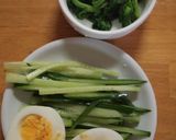 夏ぴったり、ビビン麺作り方1写真