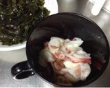 レモン香り～タコと若芽の酢の物作り方3写真