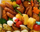 運動会のお弁当☆2014年5月24日☆作り方1写真
