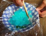子どもが作るキャラスイーツ＊あじさい寒天作り方13写真