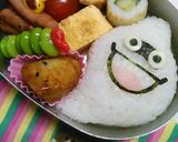 簡単キャラ弁　妖怪ウォッチ　ウィスパー作り方3写真