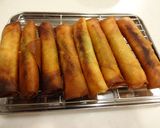 簡単！鶏ささみの春巻き作り方7写真