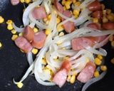 余ったホイップでクリームパスタランチ作り方1写真