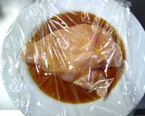レンジで簡単☆鶏胸肉のしょうが醤油煮作り方4写真