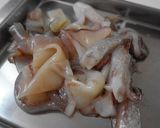 いかとひよこ豆のパエリア作り方3写真