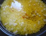 いかとひよこ豆のパエリア作り方6写真