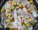 いかとひよこ豆のパエリア作り方7写真