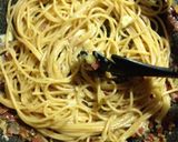 生ハムとモッツァレラのスパゲッティ作り方9写真