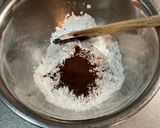 でんぷん薄力粉で作るココアクッキー作り方1写真