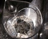 豆腐と蜂蜜とゴマの豆乳スムージー作り方1写真