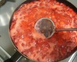 自家菜園の小粒苺のジャム作り方3写真