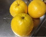 河内晩柑の砂糖煮作り方1写真