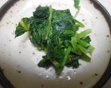 白菜キムチと小松菜のせ冷奴作り方7写真