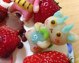 妖怪ウォッチ誕生日ケーキ☆マジパンで簡単作り方8写真