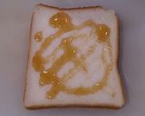 ハニーチーズトースト作り方1写真