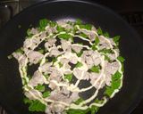 豚肉と絹さやのまよぽんチーズ作り方4写真