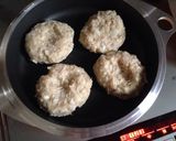 れんこんシャキシャキ♪鶏バーグ作り方6写真