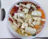 簡単 長芋の卵焼き 野菜編作り方1写真