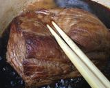 土鍋だけ！激烈簡単ローストビーフ甘辛醤油作り方3写真