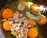 ツナたまご◎大食い和風焼き作り方1写真