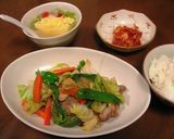 ワンルームご飯★豚肉味噌炒め作り方9写真