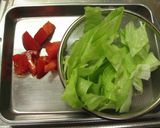 ワンルームご飯★レタスと卵のスープ作り方1写真