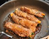 牛肉ベジ巻き☆オイスターソース焼き作り方5写真