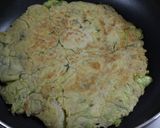 ランチおやつに！空豆青じそのチヂミ作り方3写真