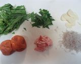 ◎うめじゃこバターのパスタ◎作り方1写真
