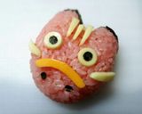 キャラ弁❈福島のあかべこオニギリ作り方5写真