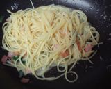 ◎うめじゃこバターのパスタ◎作り方7写真