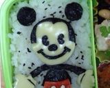 ミッキーマウスキャラ弁作り方4写真