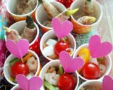運動会のお弁当☆2014妖怪ウォッチ作り方2写真