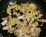 エリンギ好きの♪水菜サラダ作り方5写真