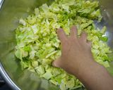 春キャベツとさつま揚げのコールスロー作り方1写真