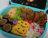 キャラ弁♥オクラベーコンくるくる巻き♡作り方5写真